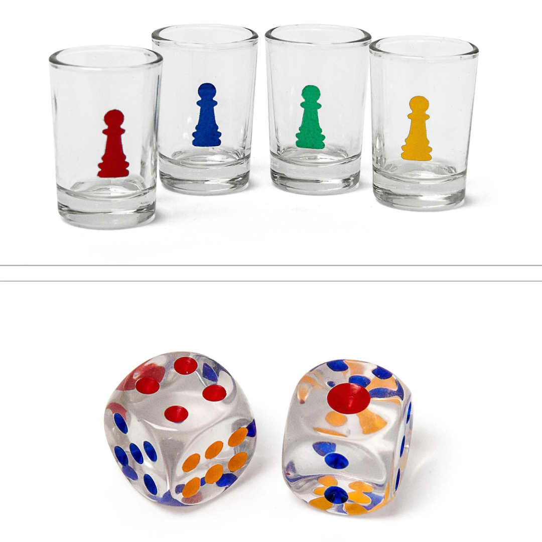 Trink-Ludo-Spiel