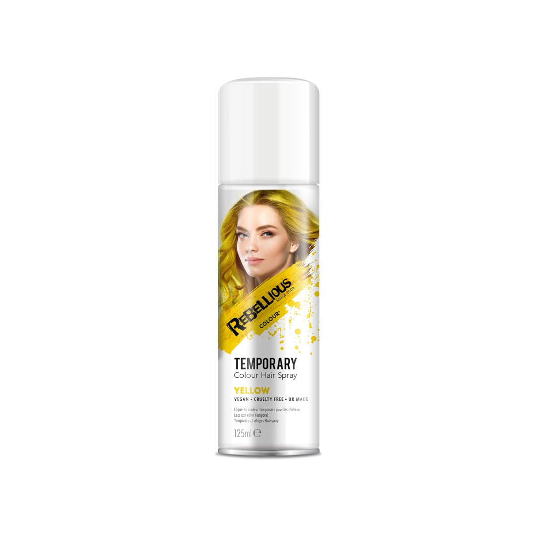 UV-Haarspray in verschiedenen Farben