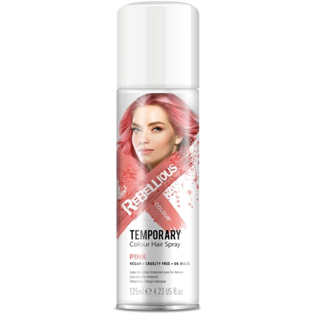 UV-Haarspray in verschiedenen Farben