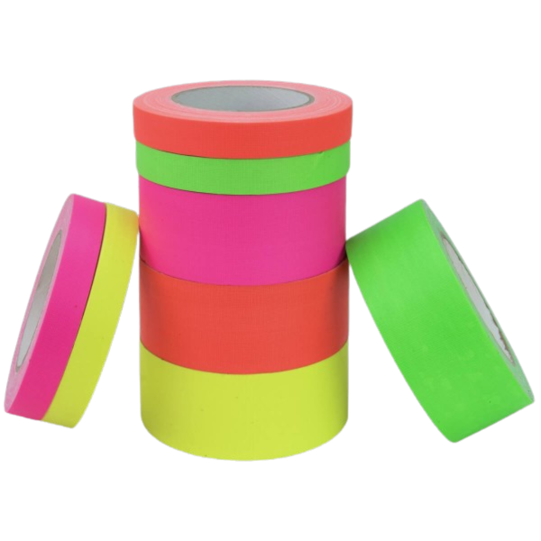 UV Klebeband 19/50mm x 25m verschiedene Farben