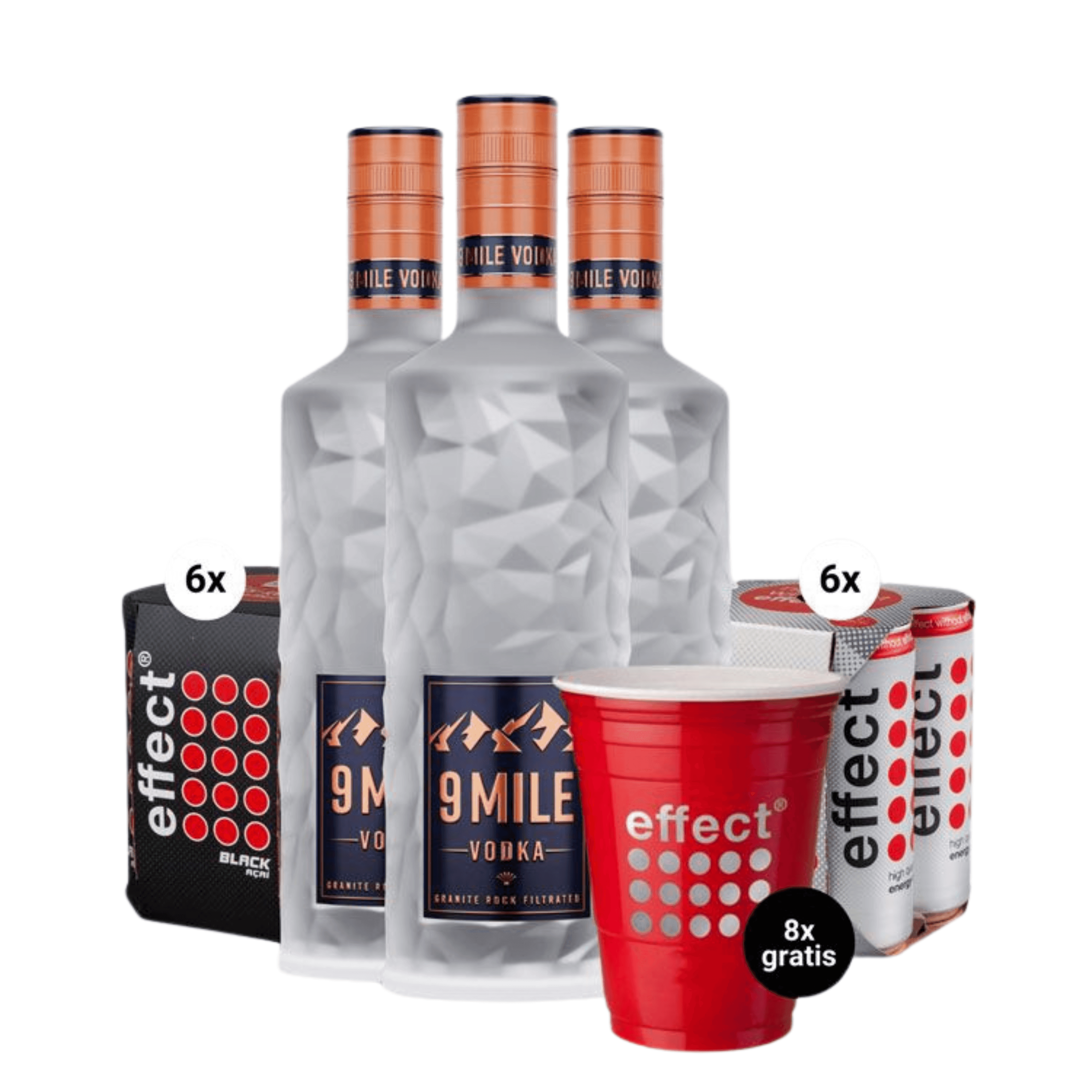 effect® x 9 MILE 4-Pack Combo XL - FestivalStuff