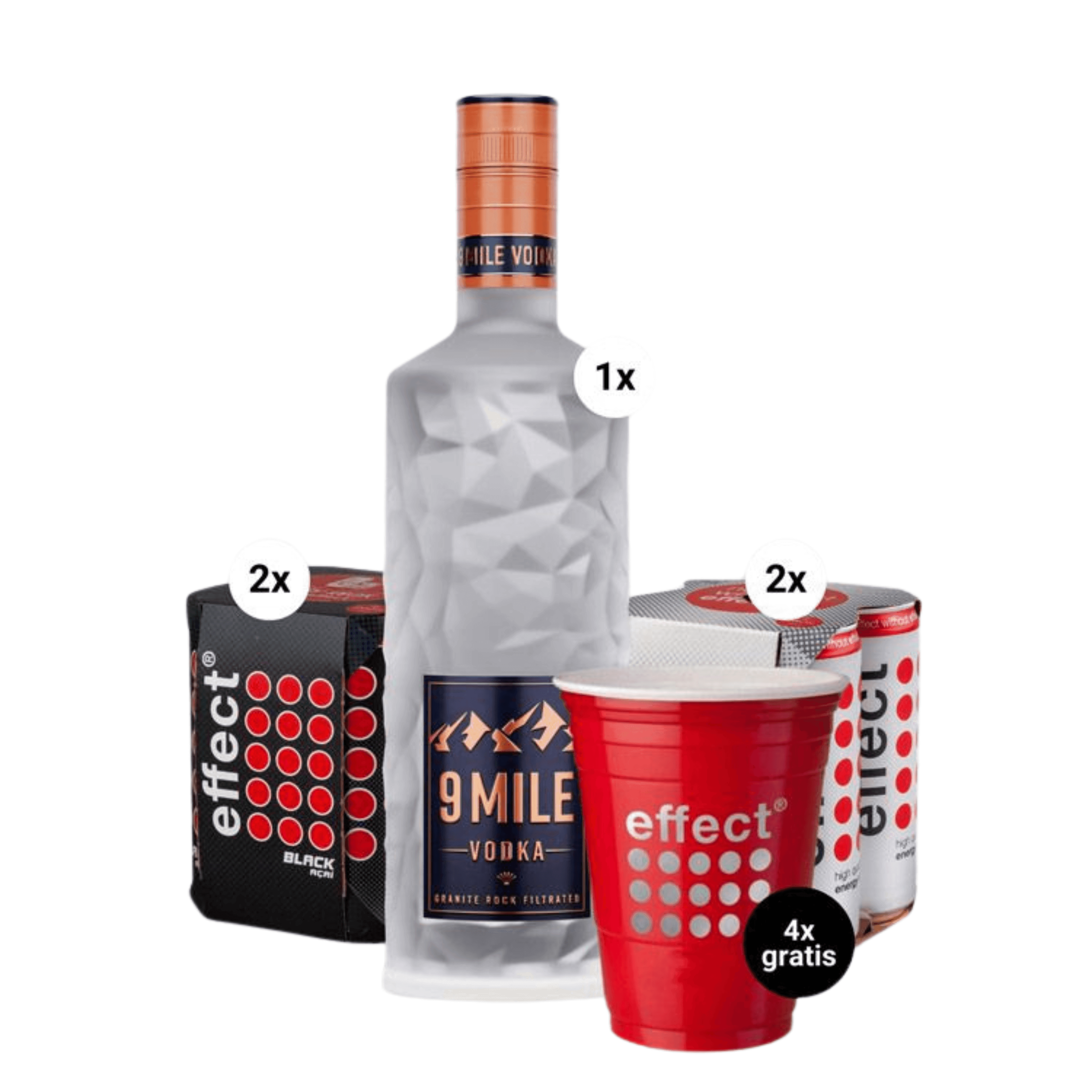 effect® x 9 MILE 4-Pack Combo - FestivalStuff