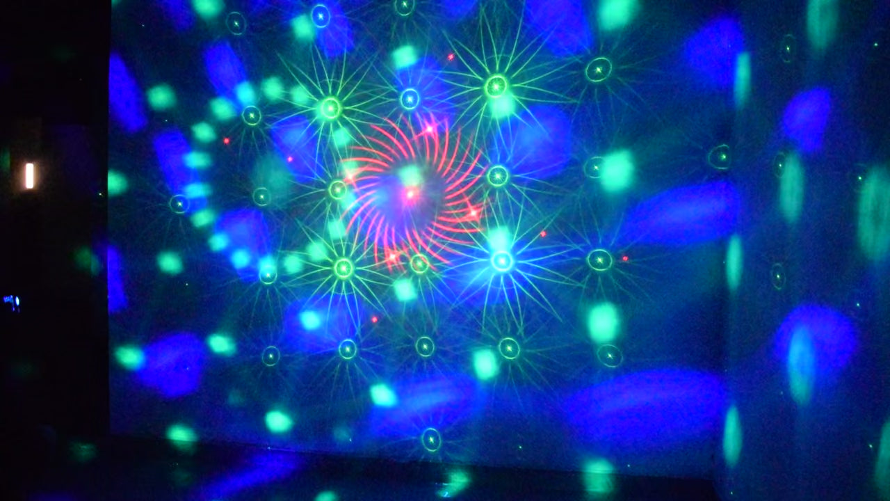 Video laden: Disco Partylicht RGB