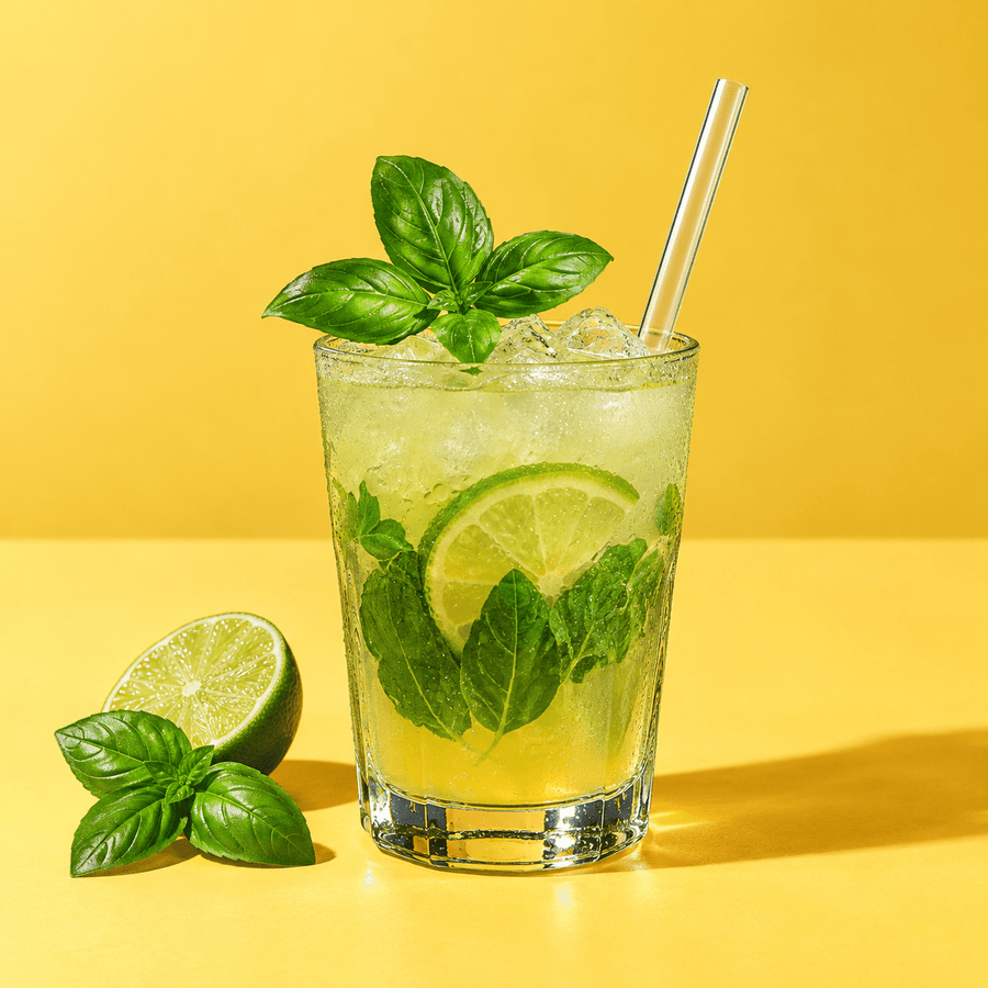 Grape & Basil Smash