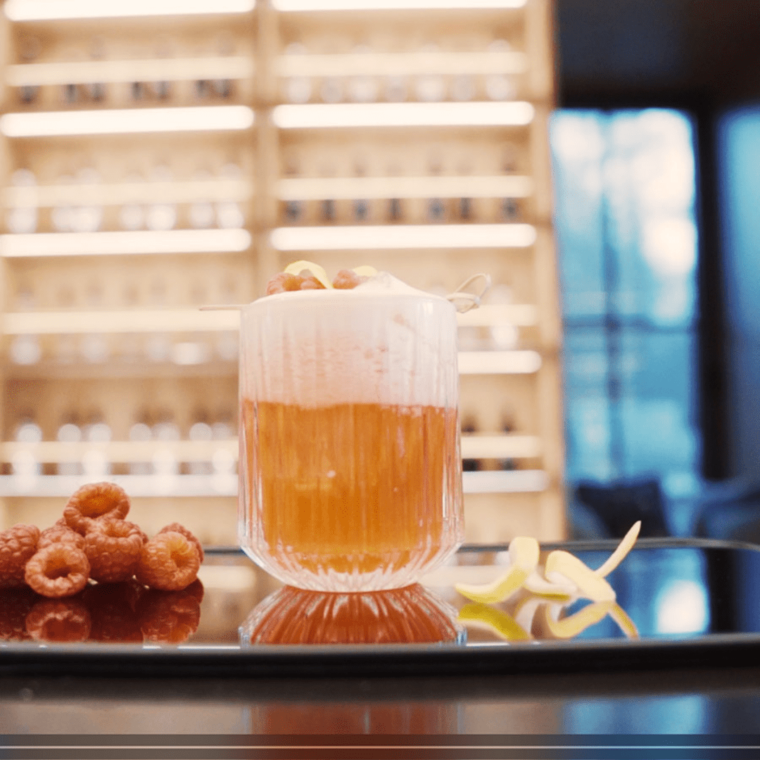 Raspberry Vodka Sour