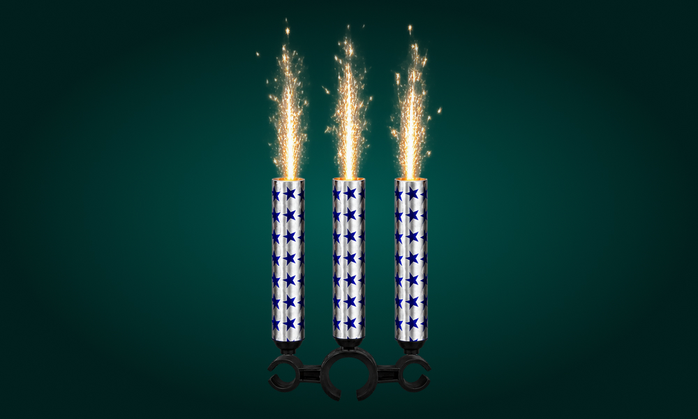 Flaschenfeuerwerk
