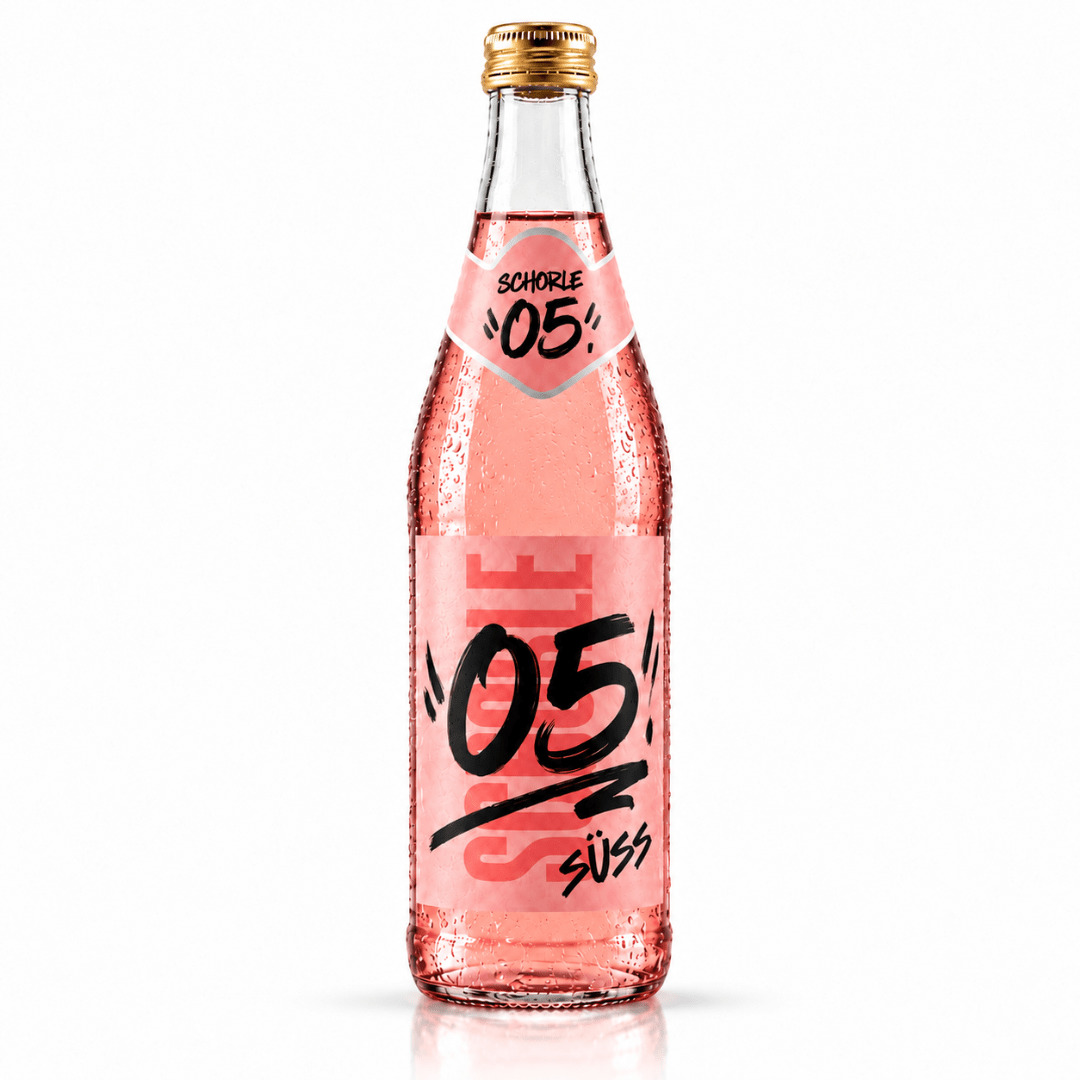 05 Schorle Süß – Weinschorle Rosé 0,5 l - TwentyFourParty