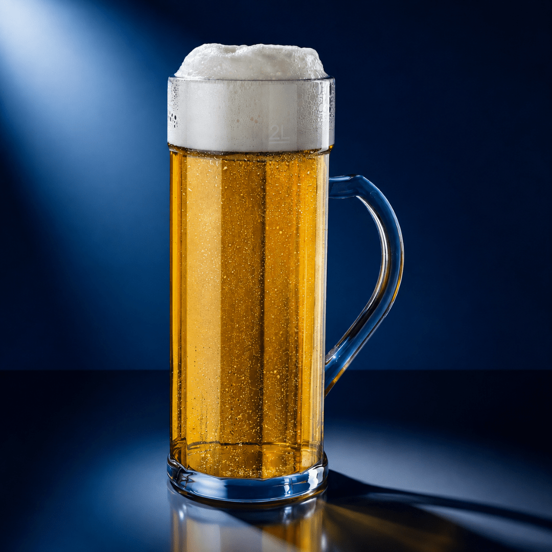 2 Liter XXL Maßkrug aus Kunststoff – Bruchsicher - TwentyFourParty