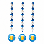 3 Spiralhänger Bier 81 cm - TwentyFourParty