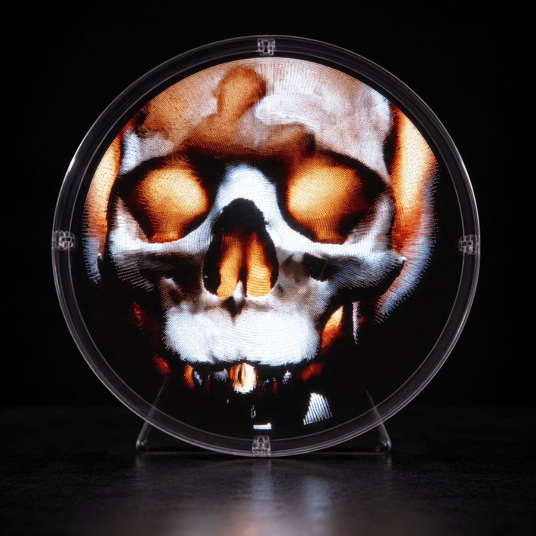 3D Hologramm LED Lüfter 32 cm - TwentyFourParty
