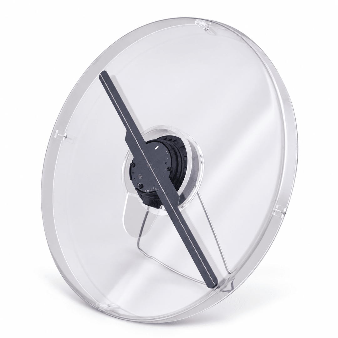 3D Hologramm LED Lüfter 32 cm - TwentyFourParty