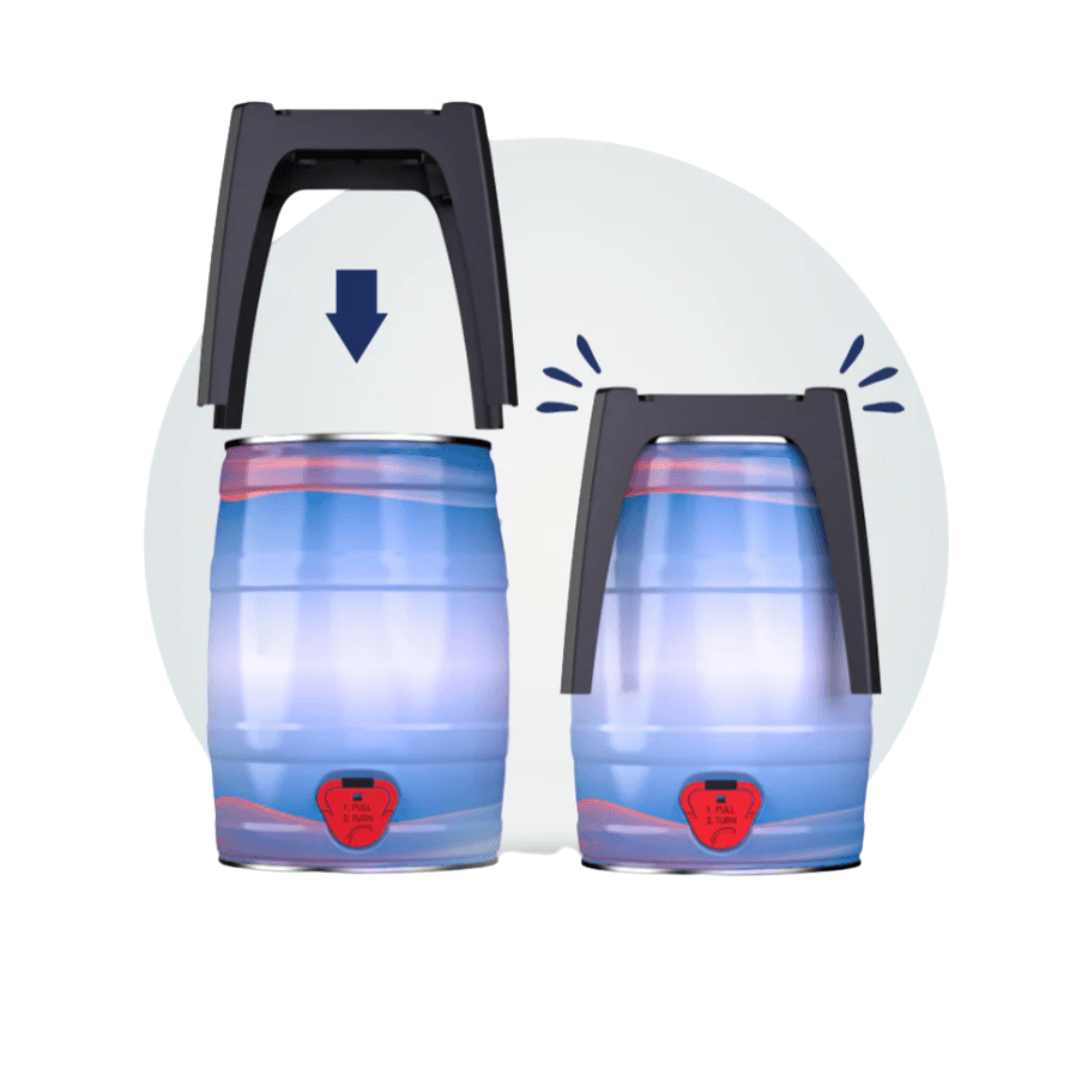 5L - Partyfass Halterung - TwentyFourParty