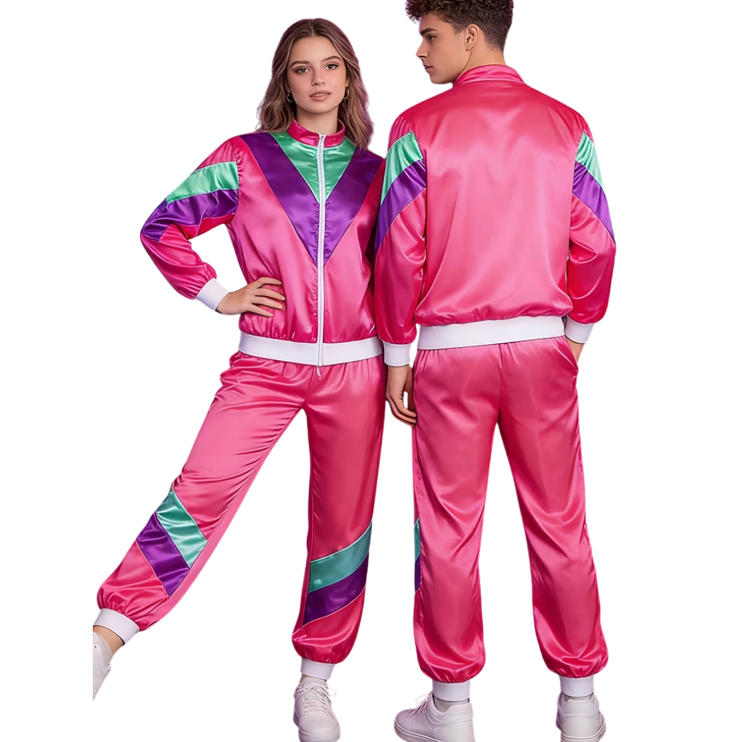 80er Jahre Disco Sport Trainingsanzug Unisex - TwentyFourParty