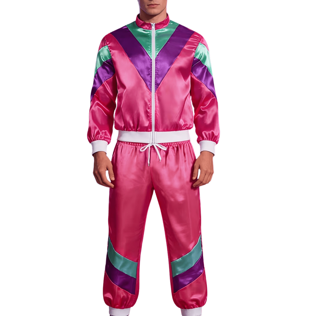 80er Jahre Disco Sport Trainingsanzug Unisex - TwentyFourParty