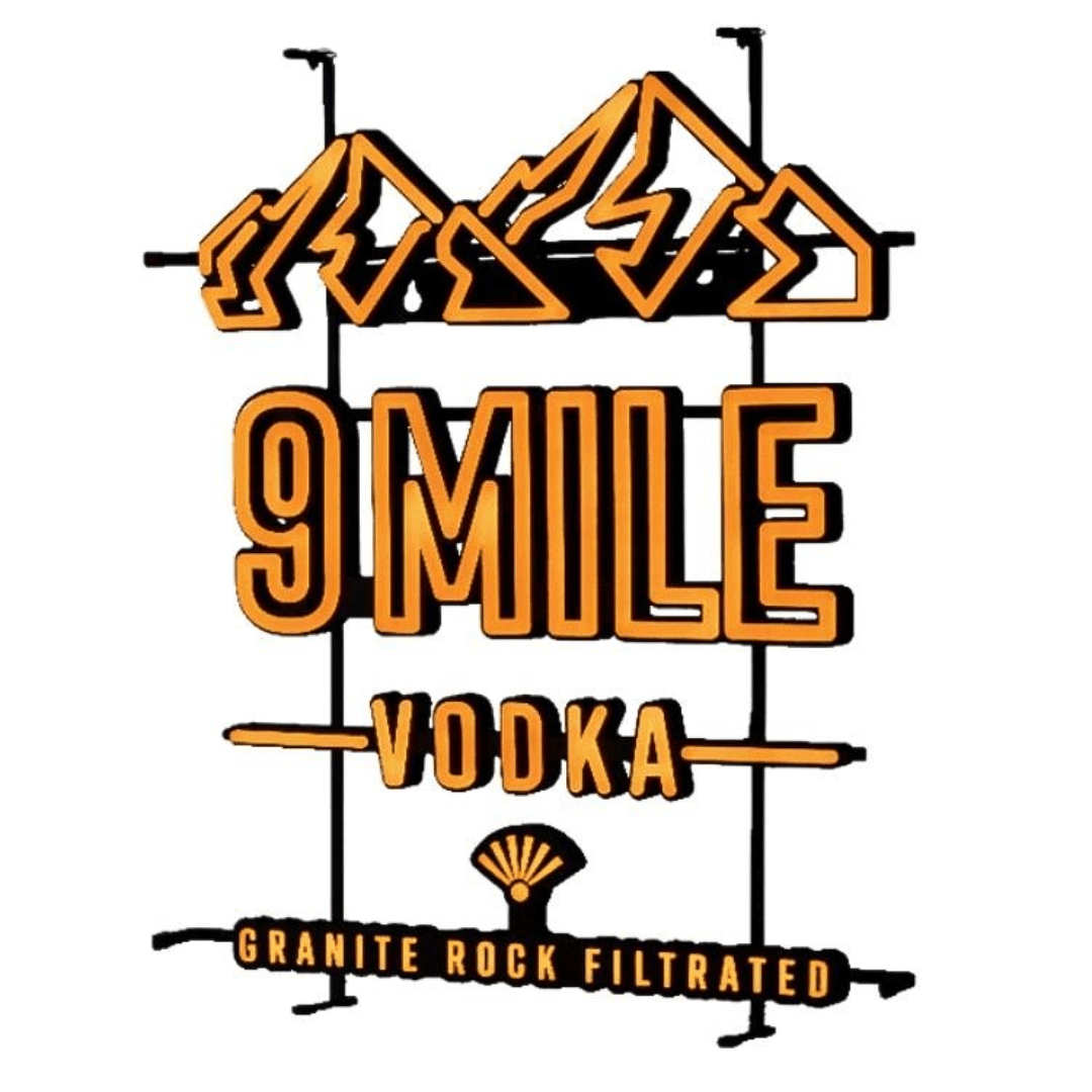 9 MILE LED Neon Sign "Orange - Hills" - TwentyFourParty