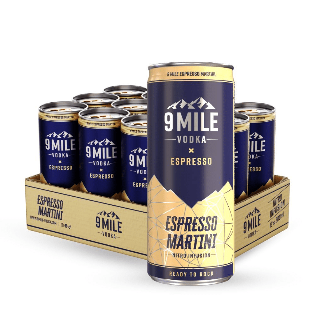 9 MILE Vodka Espresso Martini - TwentyFourParty