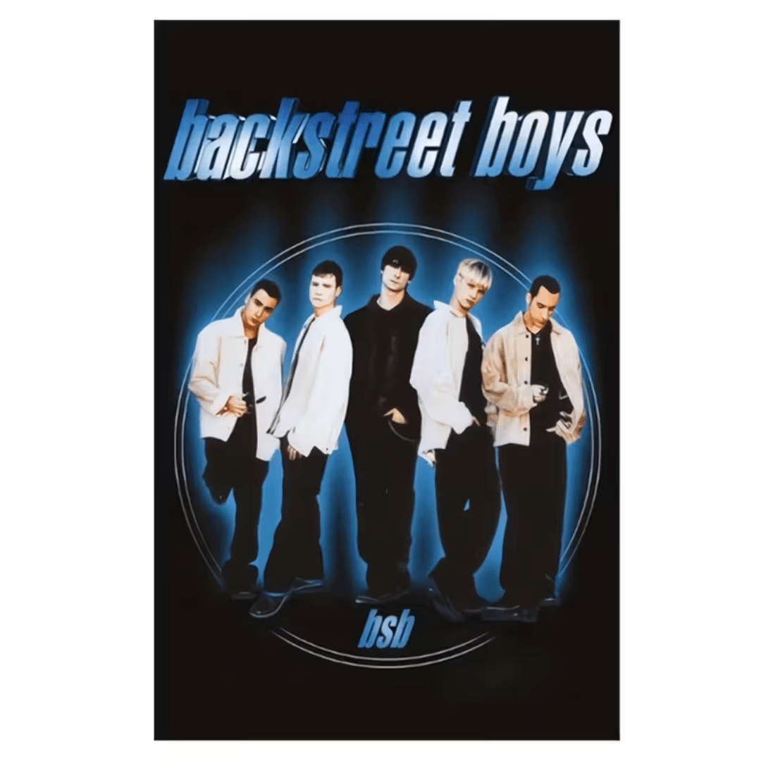 90er Leinwanddruck Backstreet Boys - TwentyFourParty