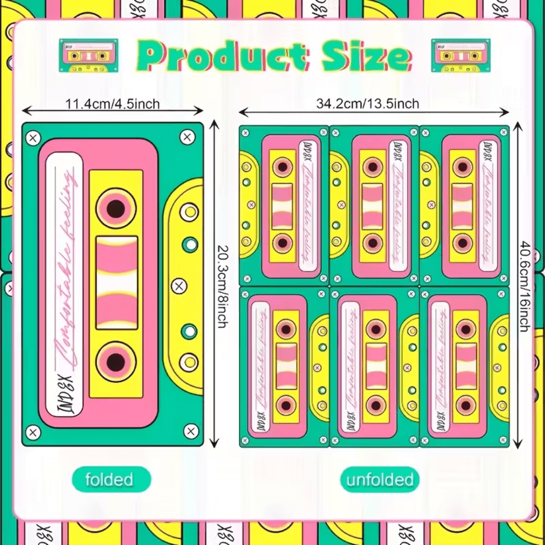 90er Retro Kassetten Servietten - TwentyFourParty