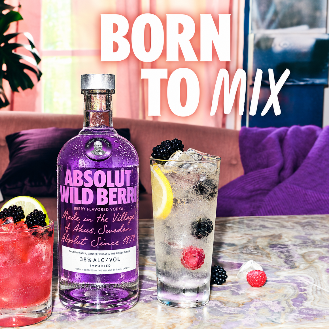 Absolut Wild Berri Vodka 0,7 l 38%