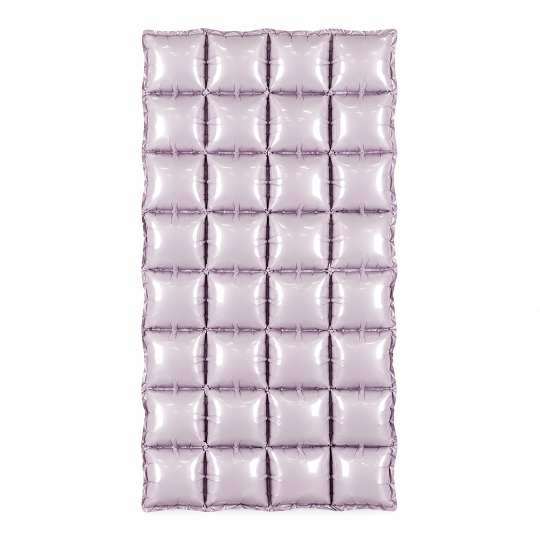 Aufblasbarer Folienvorhang Lila 72 x 143 cm