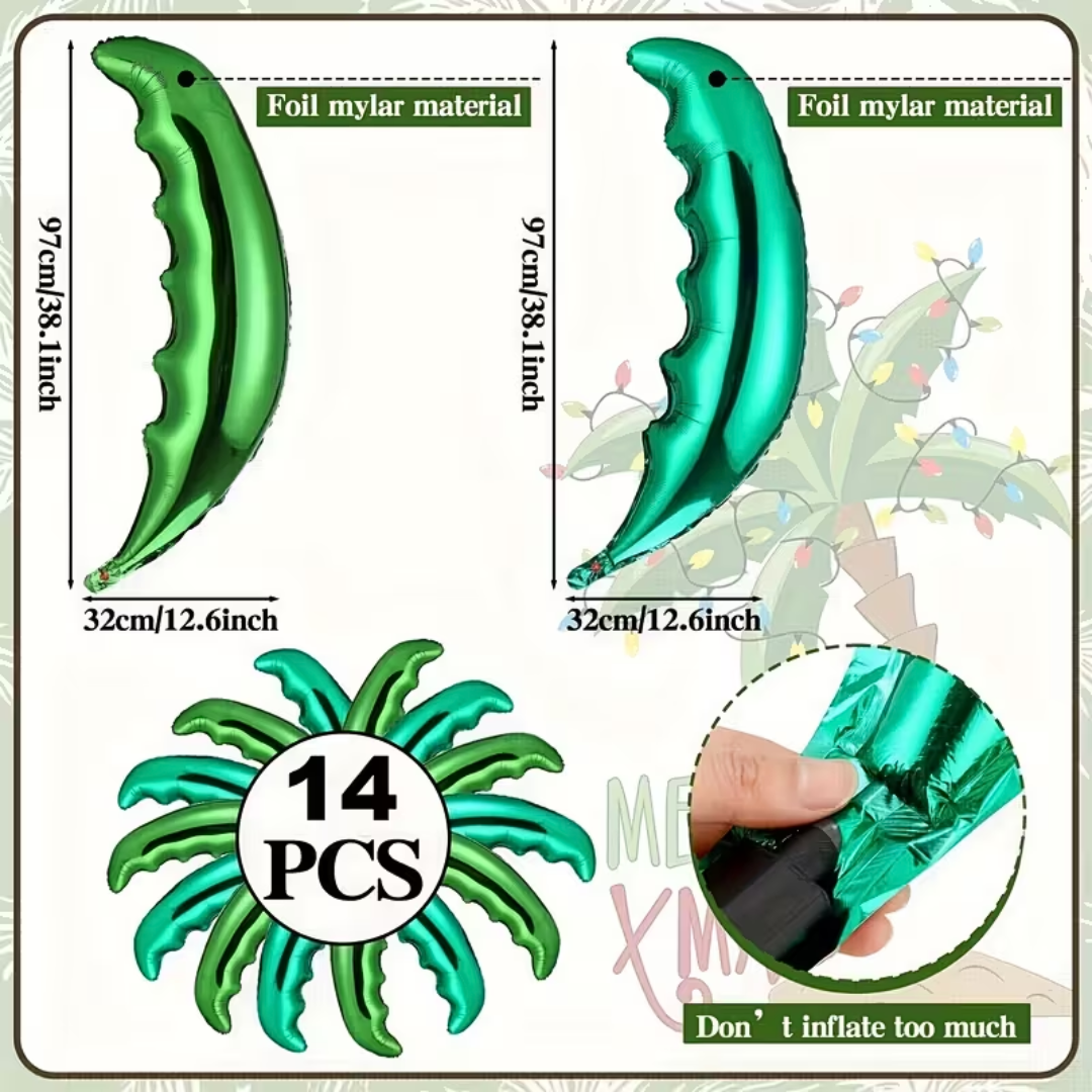 Ballon Set Palme