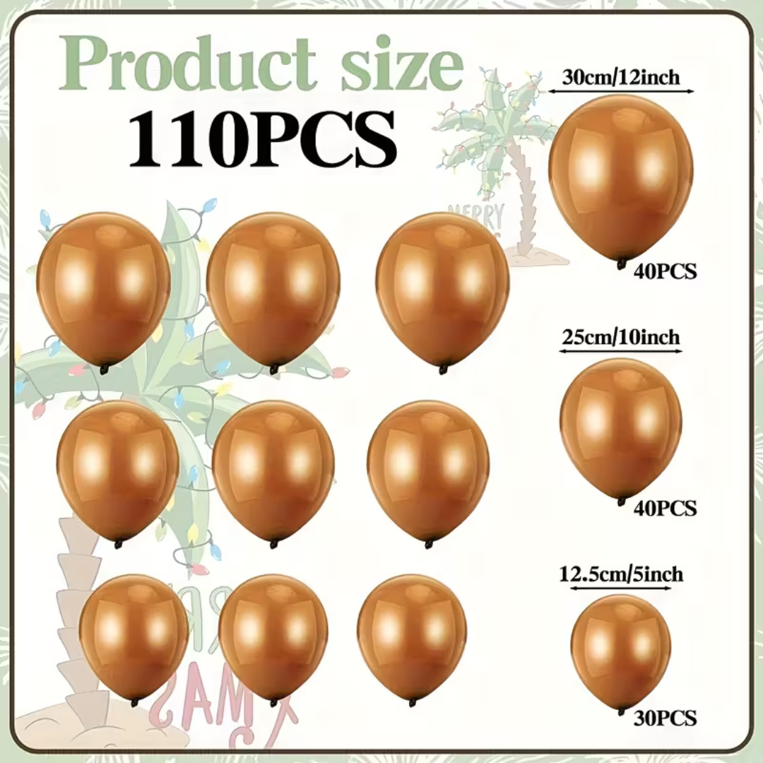 Ballon Set Palme