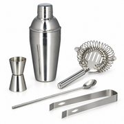 Cocktail Shaker Set Edelstahl 5-teilig