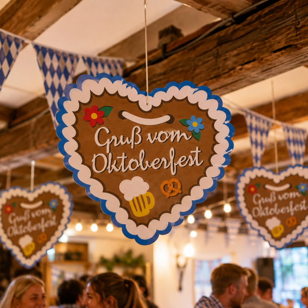 Deckenhänger Lebkuchenherz 28 cm