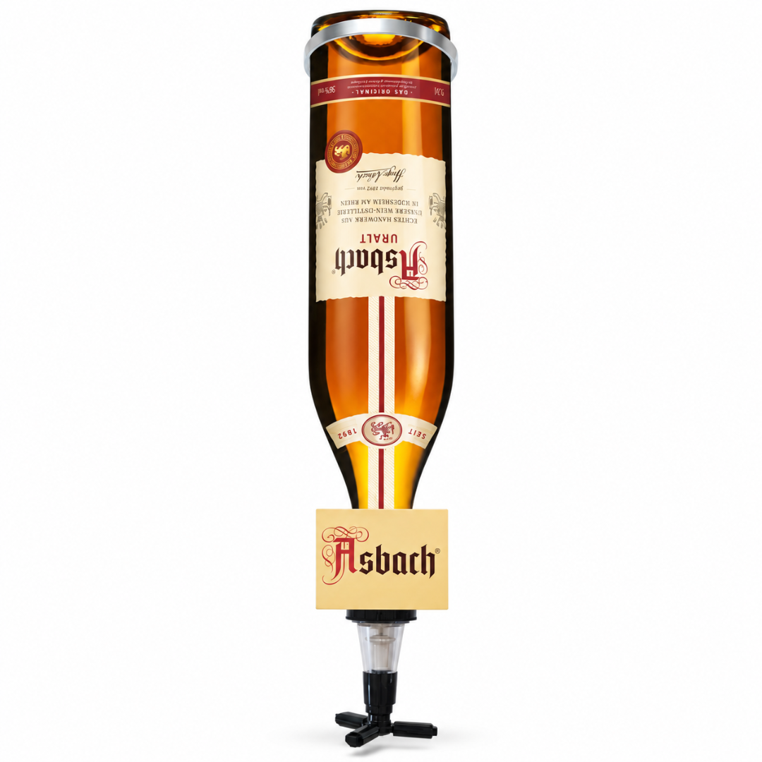 Asbach Uralt 3 Liter mit Wandhalterung & Portionierer