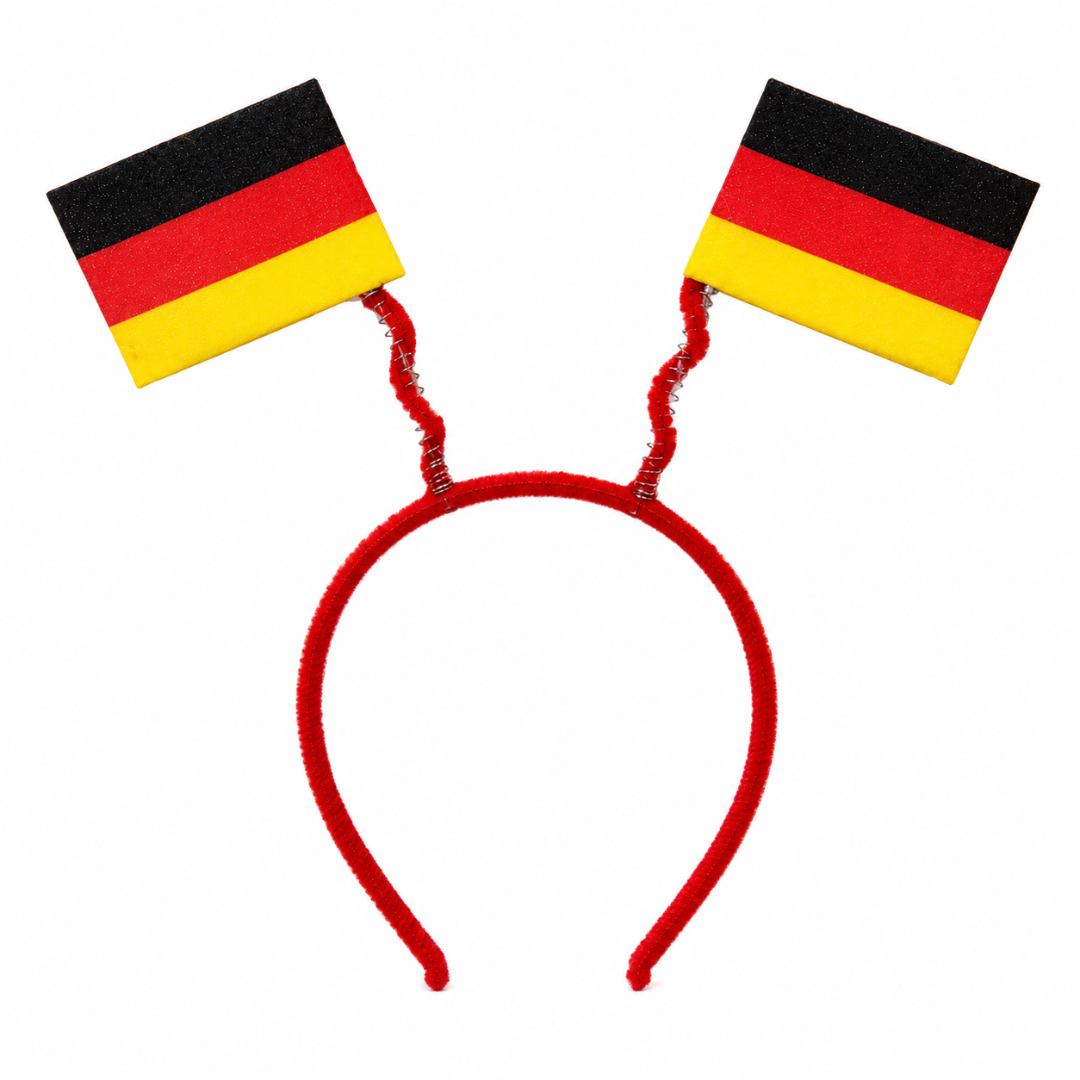 Deutschland Fan Haarreif mit Flaggen