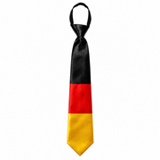 Deutschland Fan Krawatte Schwarz Rot Gold