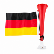 Deutschland Fantröte mit Flagge