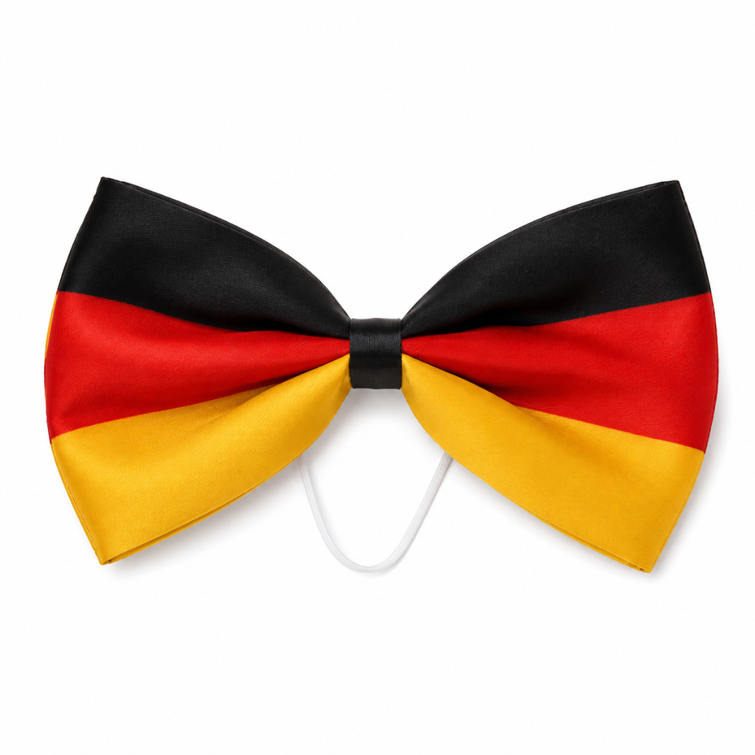 Deutschland Fliege Schwarz Rot Gold