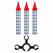 Flaschenfontänen Party Set mit 3er Halter und 3 Fontänen