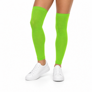 Fluoreszierende Neon Beinstulpen Grün 60 cm