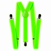Fluoreszierende Neon Hosenträger Grün