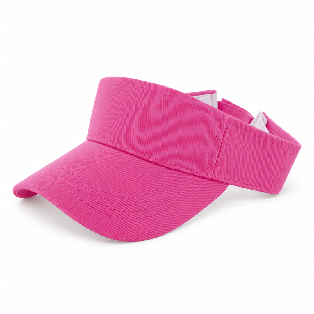 Fluoreszierende Neon Sonnenblende Pink