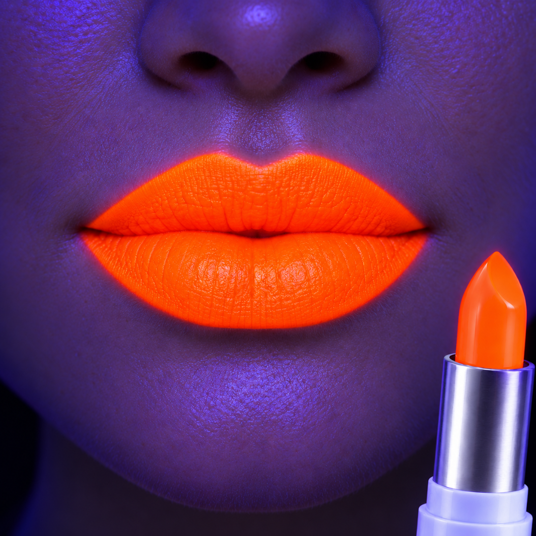 Fluoreszierender Neon Lippenstift Orange