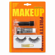 Glitter Festival Set Silber – Lippenstift, Glitzergel & Wimpern
