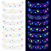 Neon Sommersprossen Tattoos Glow in the Dark