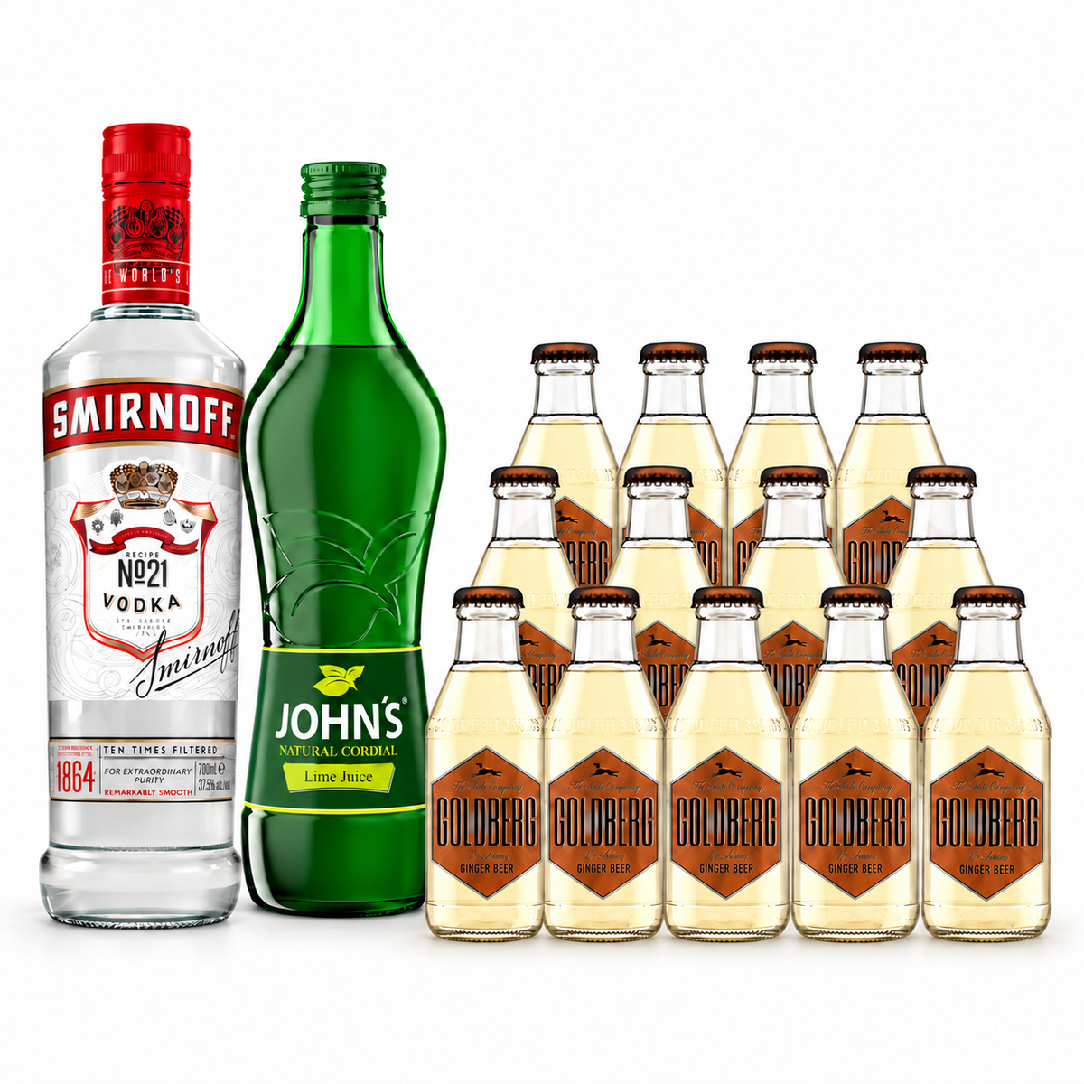 Moscow Mule Nachfüllset – Zutaten für 3,5 l im Keggo Mini Keg