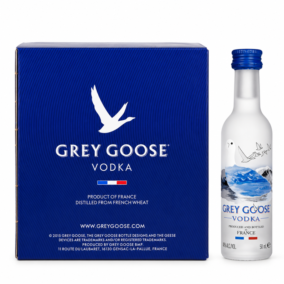 Grey Goose Vodka Miniatur 12 x 5 cl 40 % Vol.