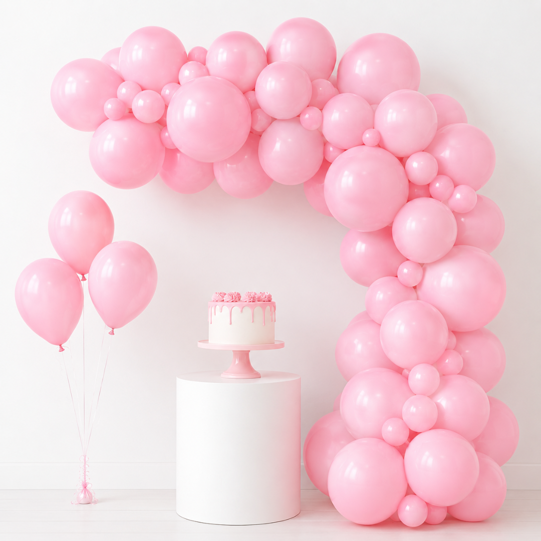 Hellrosa Luftballons 100 Stück