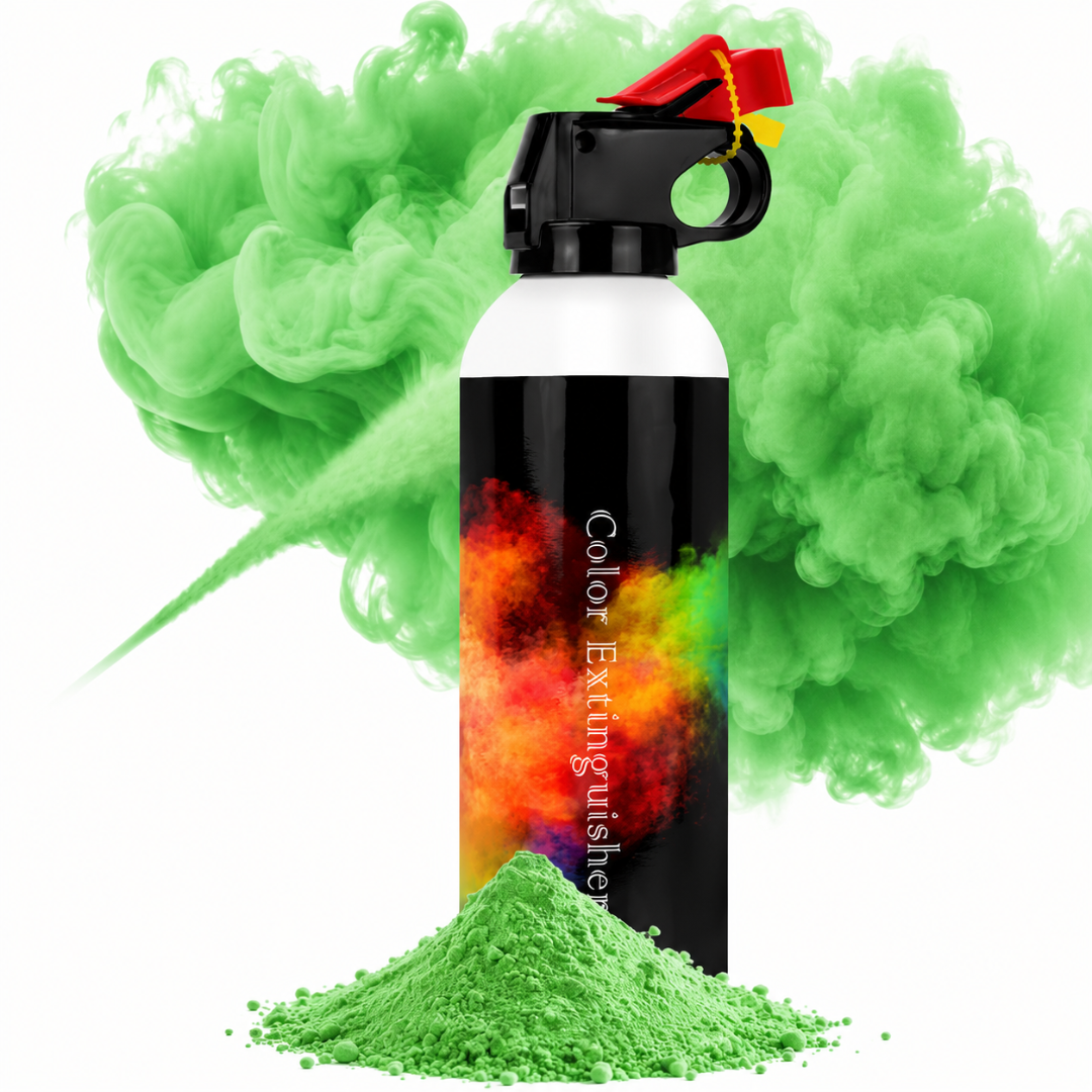 Holy Farbpulverlöscher Grün 300 g – Spektakuläre grüne Farbwolken