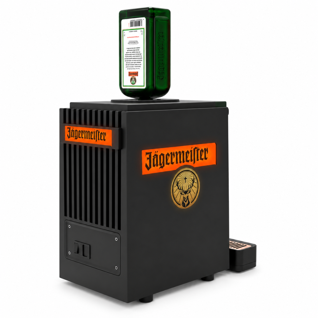 Jägermeister Party Set Tap Machine Shot Freezer & 6 Gläser