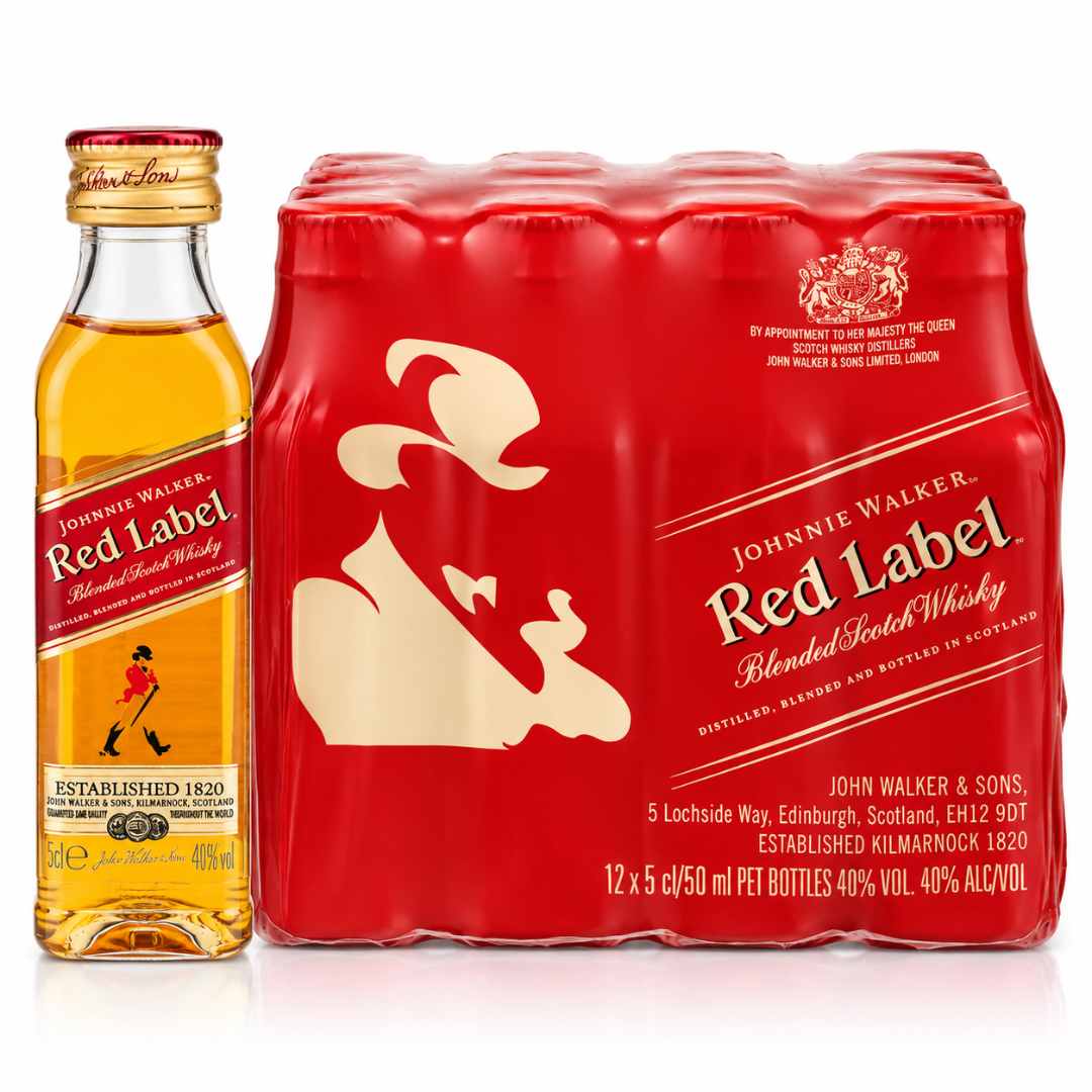 Johnnie Walker Red Label 12 x 5 cl 40 % Vol.