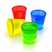 Knicklicht Shotbecher 4er Bundle 50 ml