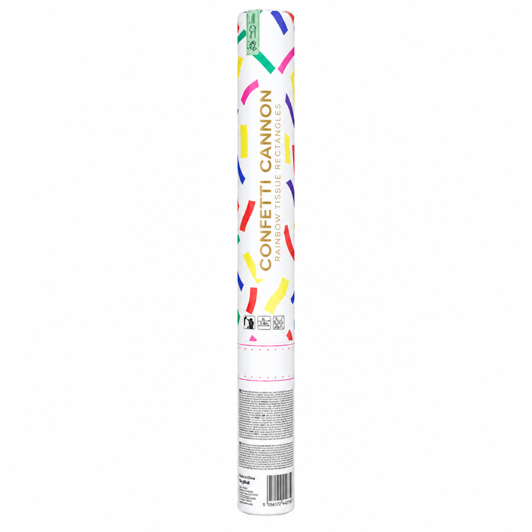 Konfettikanone Bunt 40 cm