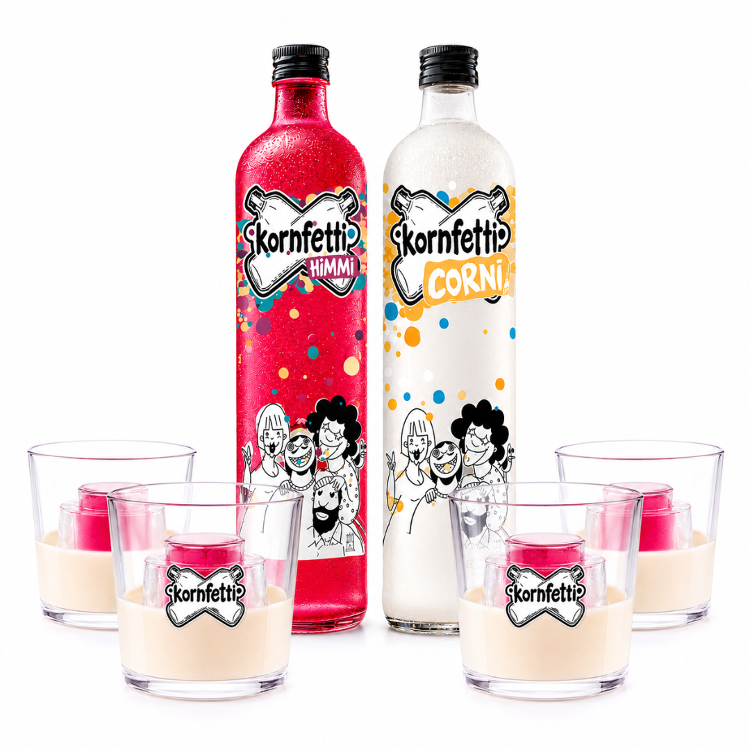 Kornfetti Himmi Pops Bundle & 4 Bomb Gläser