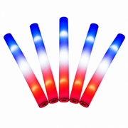 LED Foam Stick Frankreich 47 cm Leuchtstab